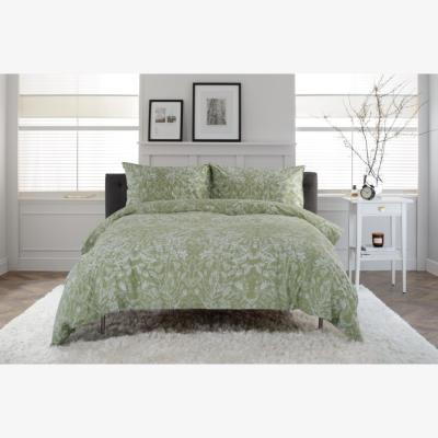 Downtown Deyongs Secret Garden Duvet Set - Sage - Super King