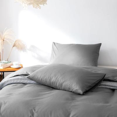 The Range Duvet Cover With Pillowcase Bedding Ventilation Soft - Dark Gray