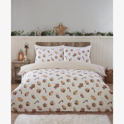 The Range Gingerbread Duvet Cover and Pillowcase Set - Natural / Single