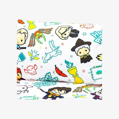 The Range Harry Potter Chibi Reversible Duvet Set - Multicoloured / Double