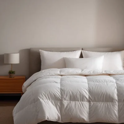 The Range Premium Duck Feather & Down Duvet 13.5 Tog - T240 Down-Proof Cotton Hypoallergenic Quilt - King