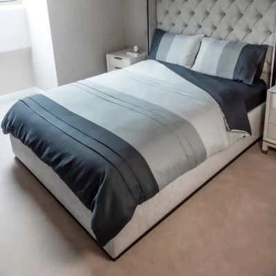 The Range Voltico Panel Easy Care Duvet Cover and Fitted Sheet Set - Multi / King