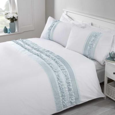 The Range Tilly Duvet Set - Duck Egg / Superking