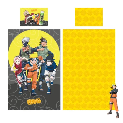 The Range Naruto Team 7 Reversible Duvet Set - Multicoloured
