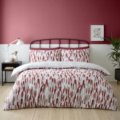 The Range Ellison Duvet Set - Rust / Single