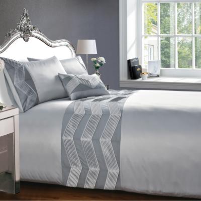 The Range Valencia Duvet Set - Silver / King
