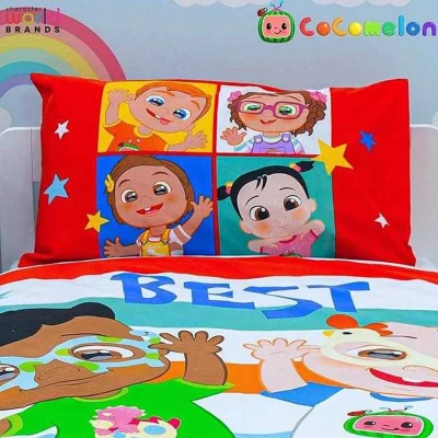 The Range Cocomelon Best Friends Reversible Duvet Set - Multicoloured