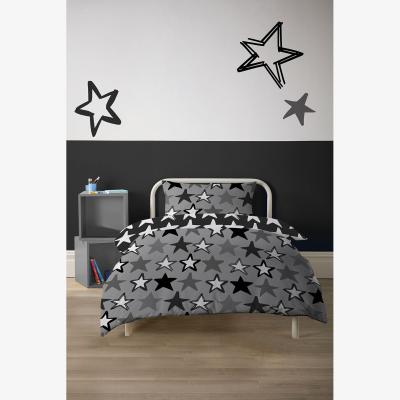 The Range Sketched Stars Duvet Set - Monochrome