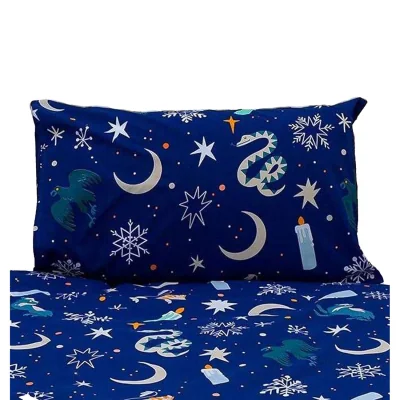 The Range Harry Potter I´d Rather Stay At Hogwarts Reversible Duvet Set - Multicoloured