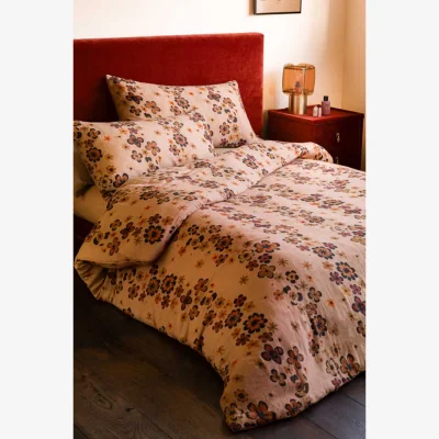 Rockett St George Woodstock Floral Cotton Muslin Bedding Set - Available in 4 Sizes