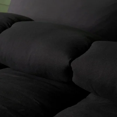 The Range OHS Coverless 10.5 Tog Duvet Set - Black / 56cm / Single / 1.55kg