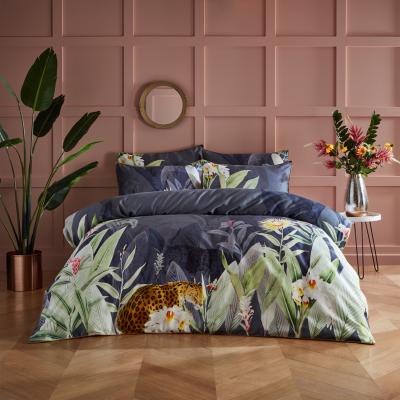 The Range ARTEMIS Botanical Duvet Set - Blue/Grey / Double