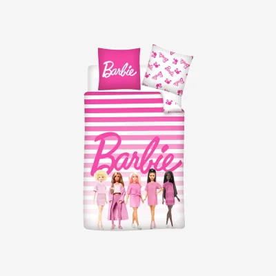 The Range Barbie Iconic Reversible Duvet Set - Multicoloured