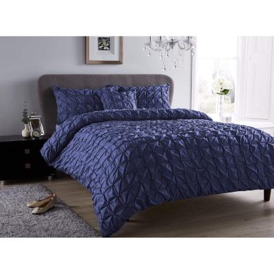 The Range Seville Duvet Set - Navy / Double