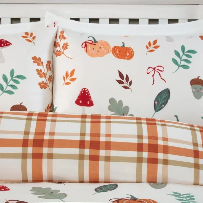 The Range Autumn Friends Duvet Set - Rust / Single