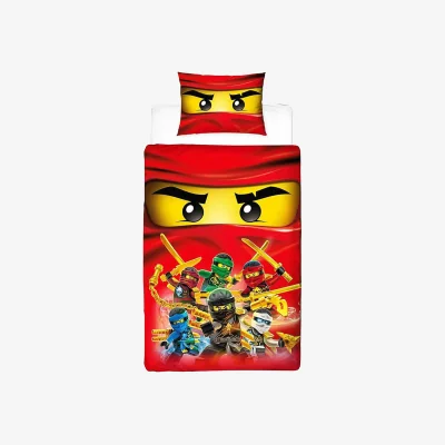 The Range Lego Ninjago Reversible Duvet Set - Multicoloured