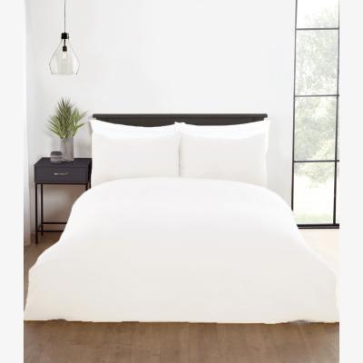 The Range Chevron Pinsonic Duvet Cover and Pillowcase Set - White / Double