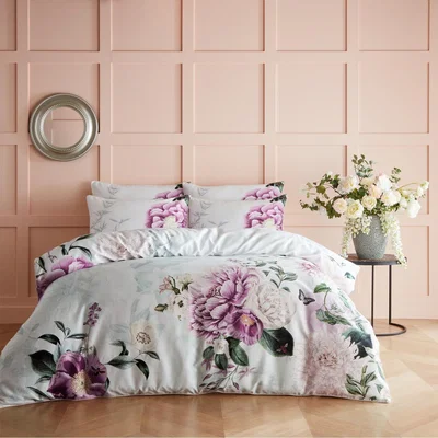 The Range Krista Floral Duvet Set - Multicolour / Single