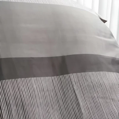 The Range OHS Multi Stripe Duvet Set - Grey / 0.8kg