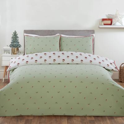 The Range Christmas Pudding Duvet Cover and Pillowcase Set - King