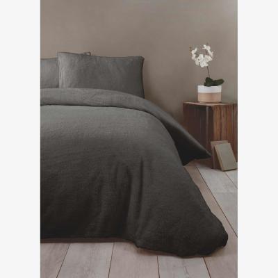 The Range Sherpa Fleece Duvet Cover Bedding Sets - Grey