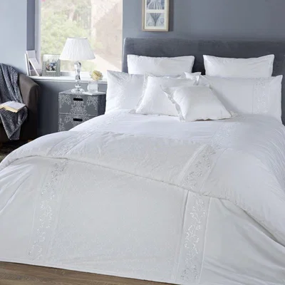 The Range Florence Quilt Cover Set - White