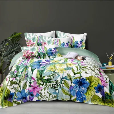 The Range Trixie Floral Printed Duvet Set - Multicoloured / Double
