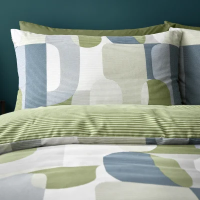 The Range Abstract Geo Bedding Set - King