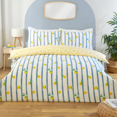 The Range Sorrento Duvet Set - Yellow / Single