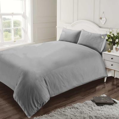 The Range 400TC Quilt Cover - Silver / Superking