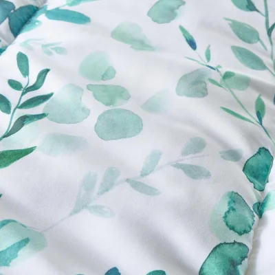 The Range OHS Floral Print Coverless 10.5 Tog Duvet Set - Sage / 28cm / 3.08kg