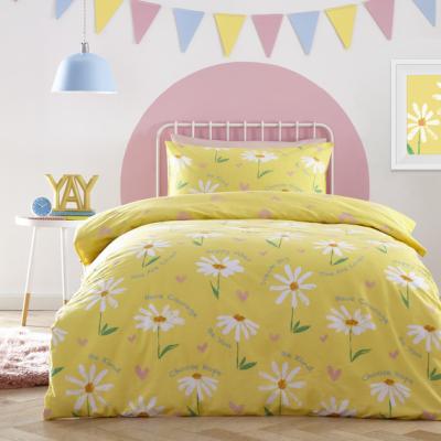 The Range Delightful Daisy Duvet Set - Yellow