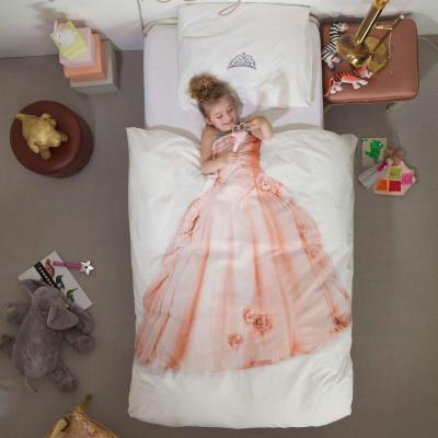 The Rug Seller Princess Dress And Tiera Cotton Bedding in Pink