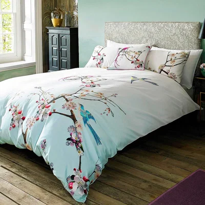 The Rug Seller Flight Of The Orient Bedding and Pillowcase By Ted Baker in Multi