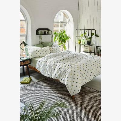 Urban Outfitters Western Froggie Duvet Set - Green King at Urban Outfitters