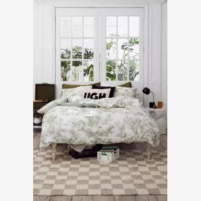 Urban Outfitters Frog Toile Duvet Set - Green SINGLE at Urban Outfitters
