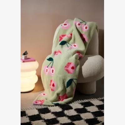 Urban Outfitters Cherry 8 Ball Blanket ALL at Urban Outfitters