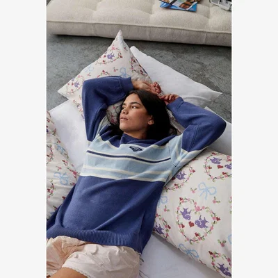 Urban Outfitters Double Love Birds Duvet Set - White King at Urban Outfitters