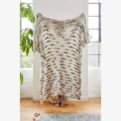 Urban Outfitters Urban Outfitters Pastel Space-Dye Knit Blanket ALL