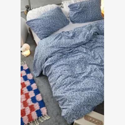 Urban Outfitters Blue Clarissa Cornflower Duvet Set - Light Blue Single at Urban Outfitters