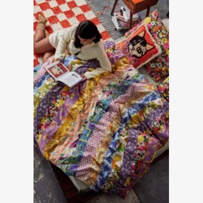 Urban Outfitters Vera Floral Duvet Set Single at Urban Outfitters