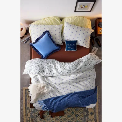 Urban Outfitters Rosebud Reversible Duvet Set - Blue King at Urban Outfitters