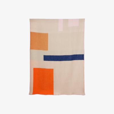 Wolf & Badger Bauhaused Two Wool Blanket By Probst & Rondelli Zigzagzurich