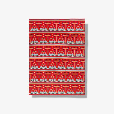 Wolf & Badger K-One Merino Wool Blanket By Nathalie Du Pasquier & George Sowden: Limited Edition Zigzagzurich