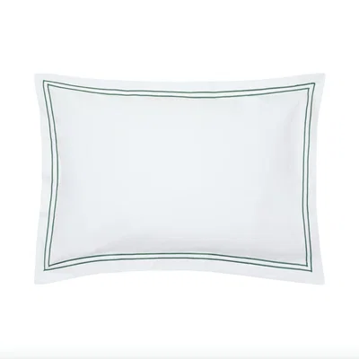 Wolf & Badger White The Cairo Collection Green Stripe - King | Uk King | House Babylon