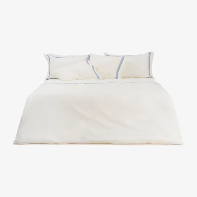 Wolf & Badger Neutrals Aegean Bedding Set | Us Queen | Km Home Collection