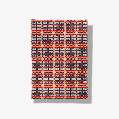 Wolf & Badger K-Three" Merino Wool Blanket By Nathalie Du Pasquier & George Sowden: Limited Edition Zigzagzurich