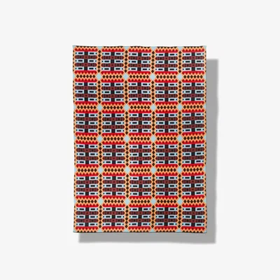 Wolf & Badger K-Three" Merino Wool Blanket By Nathalie Du Pasquier & George Sowden: Limited Edition Zigzagzurich