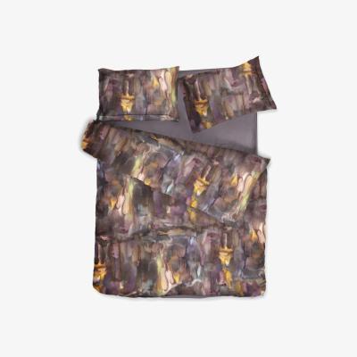 Wolf & Badger Pink / Purple Bedding Set 'Fluxus' - Double | Us Twin | Decoflux Home