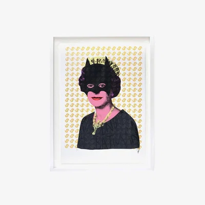 Amara Heath Kane - Emperor's New Clothes Print - Black/Gold
